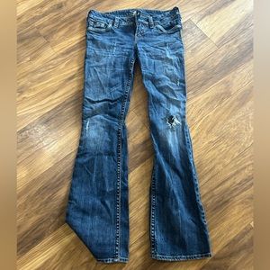 Vintage silver jeans
